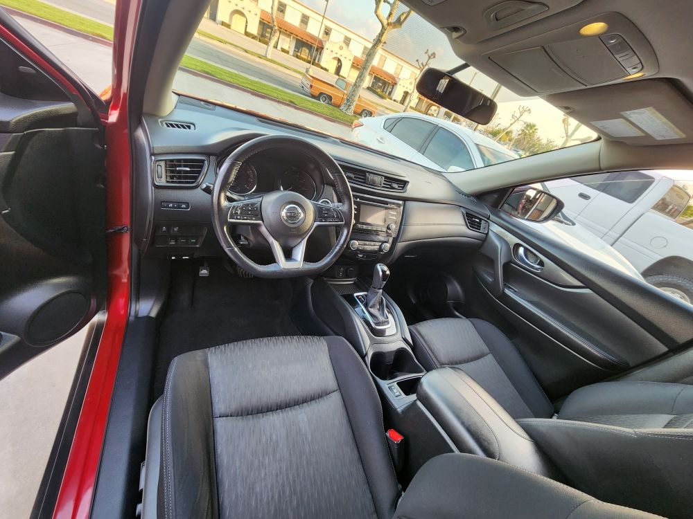 SUV interior after detail