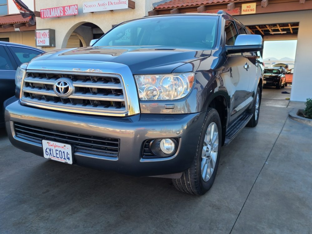 Toyota Tundra at the shop