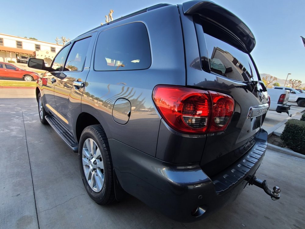 Toyota Sequoia detailed at the shop