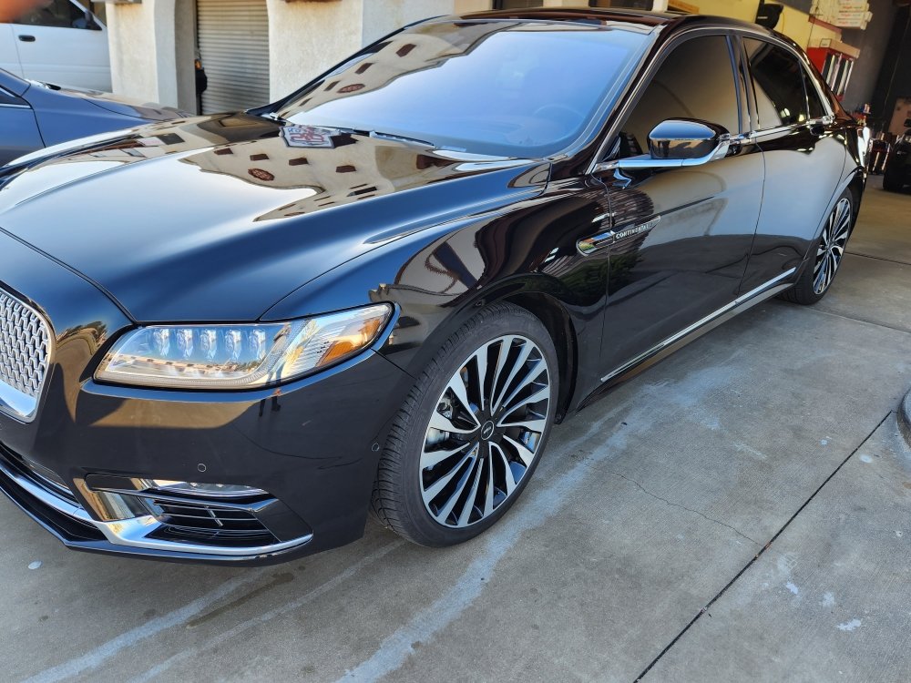 Freshly detailed vehicle at Norco Auto Detailing & Tint