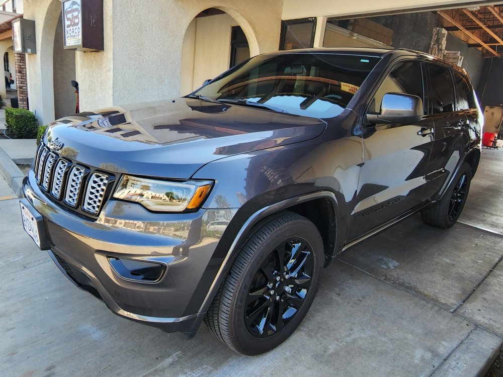 Jeep Grand Cherokee after detail