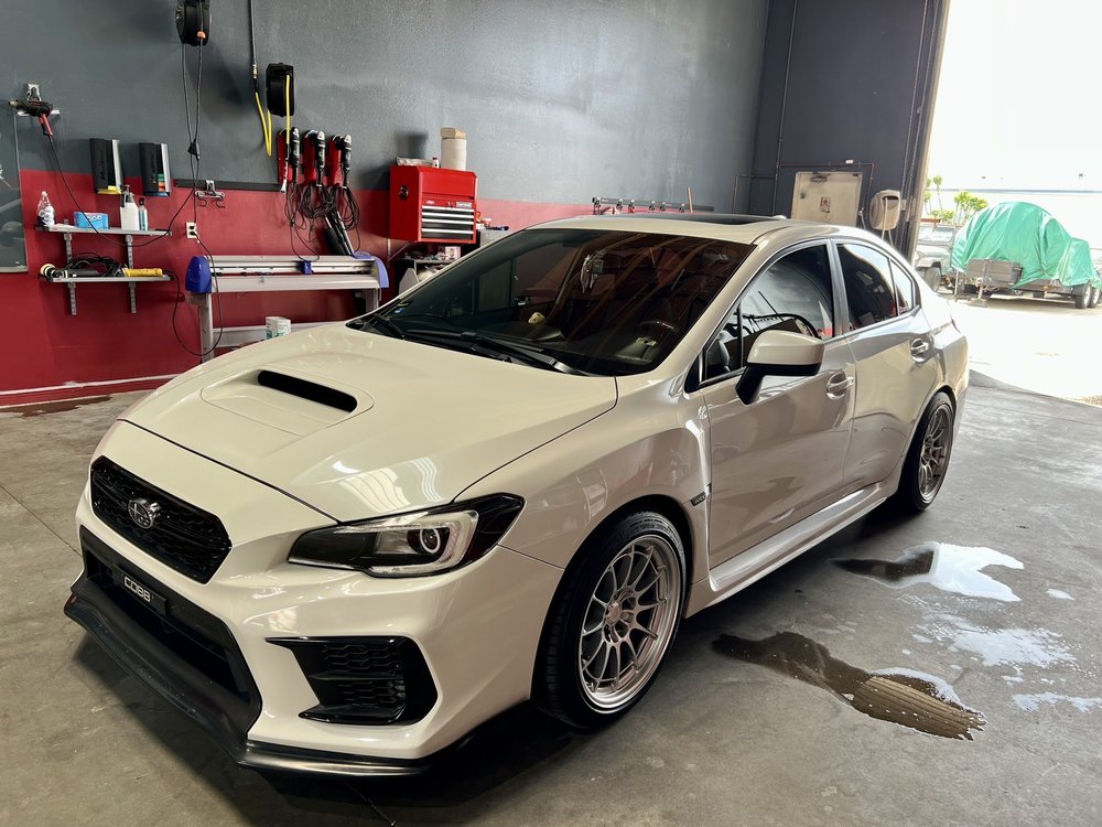 Freshly detailed vehicle at Norco Auto Detailing & Tint