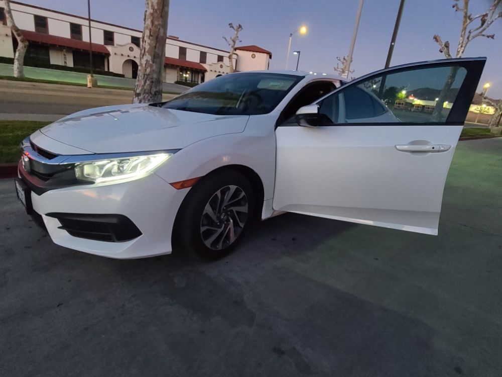 Honda Civic with fresh window tint