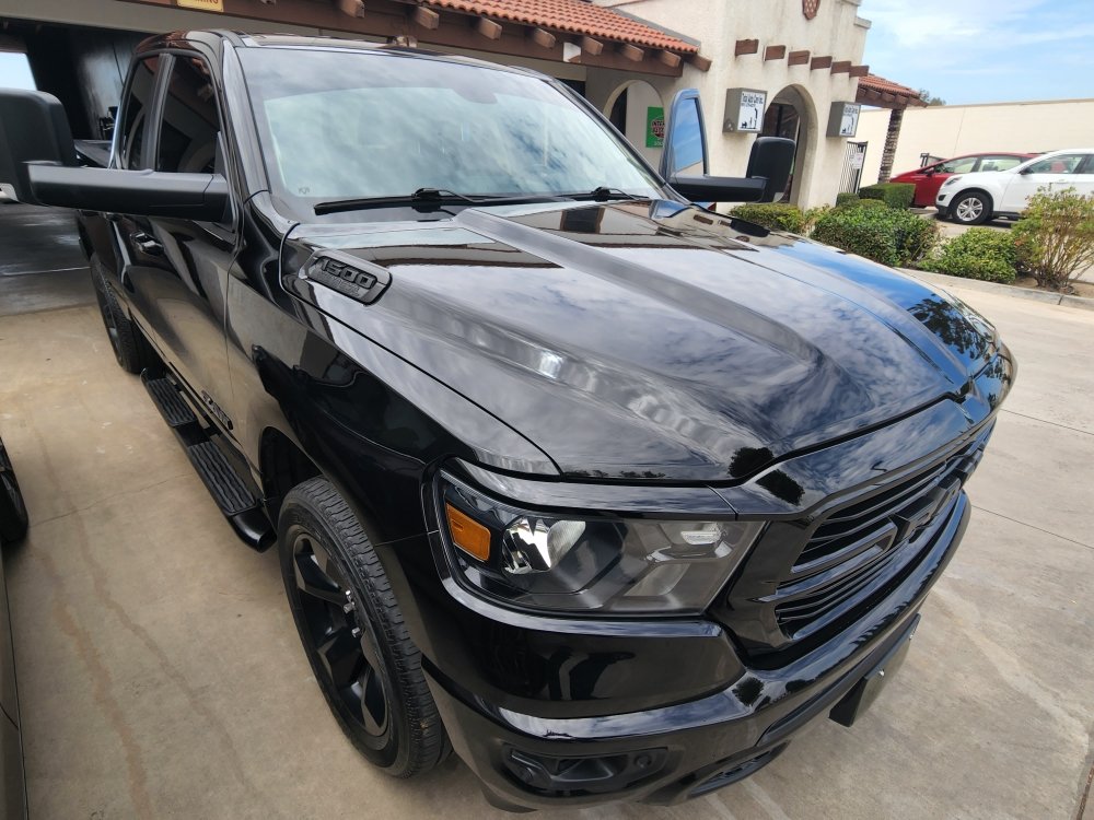 Truck detailed at the shop