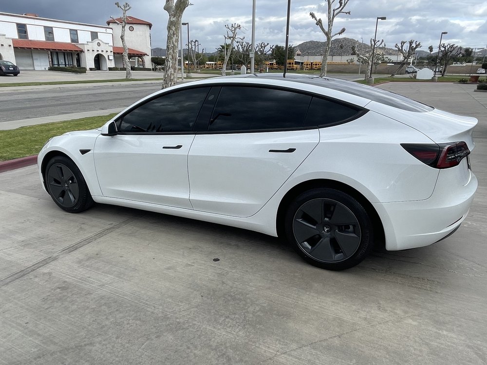 Freshly detailed vehicle at Norco Auto Detailing & Tint