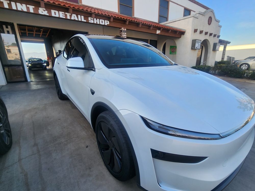 Freshly detailed vehicle at Norco Auto Detailing & Tint