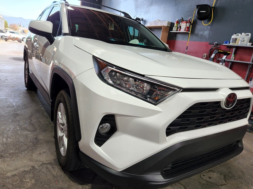 Truck detailed at the shop